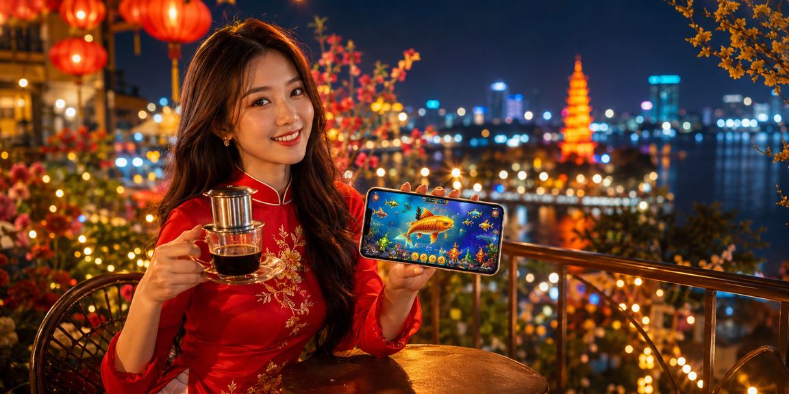 Người chơi Bắn Cá tại quán cà phê Hà Nội tra cứu hướng dẫn trên điện thoại
