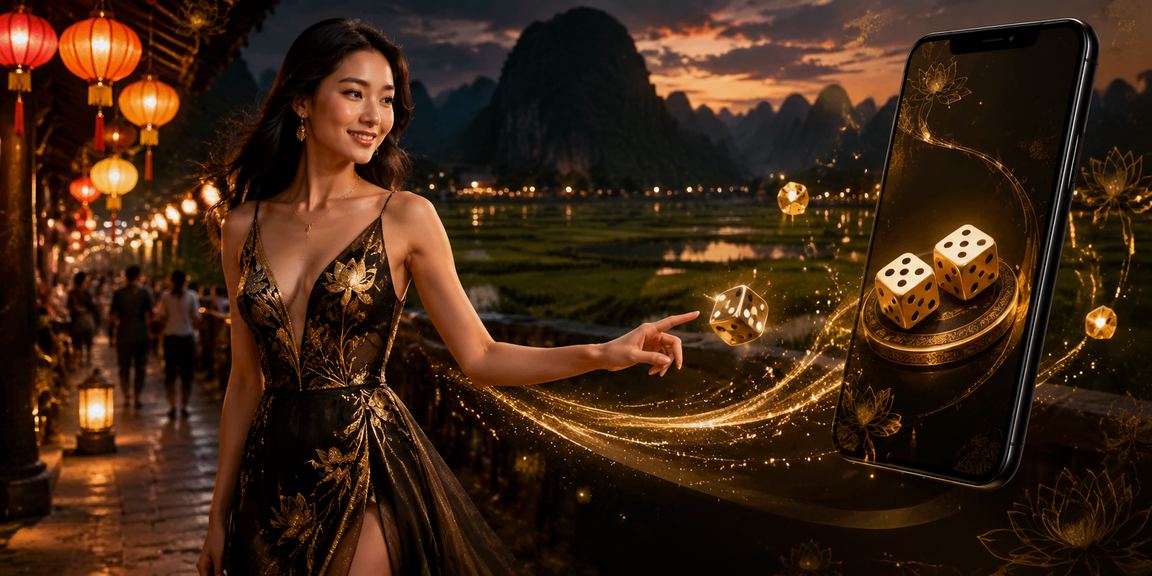 Người dùng Ninh Bình chơi Tài Xỉu trực tuyến tại chợ đêm qua điện thoại